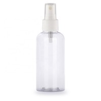 Factorysale 100ml spray bottle medical alcohol mist spray pet plastic bottle spray HH24100 - C - R